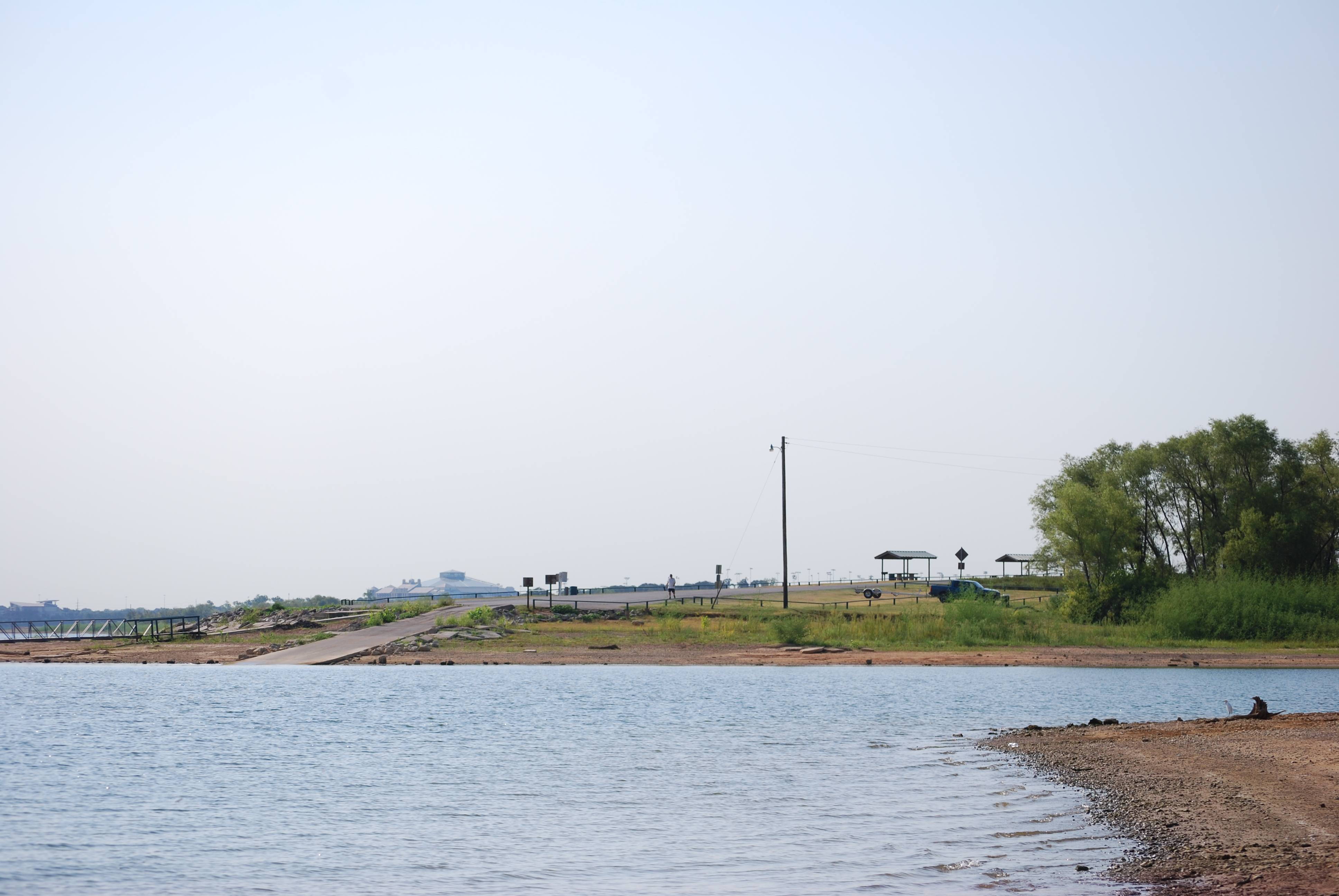 Boatramp in Grapevine, Texas
