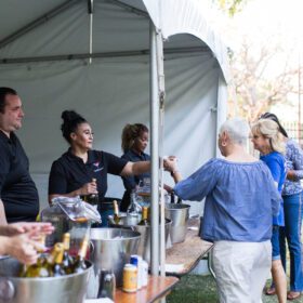 Beverage vendor tent